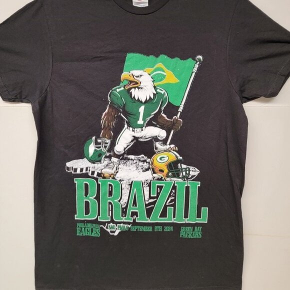 Philadelphia Eagles vs. Green Bay Packers 1st game ever in Sau-Paulo Brazil. 9-6 - Picture 1 of 1